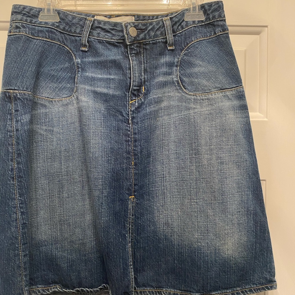 Denim skirt